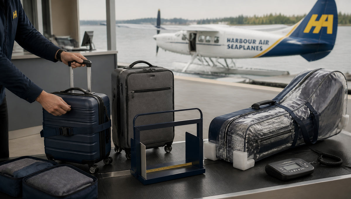 Harbour Air Baggage Rules, Limits, and Weight Allowances
