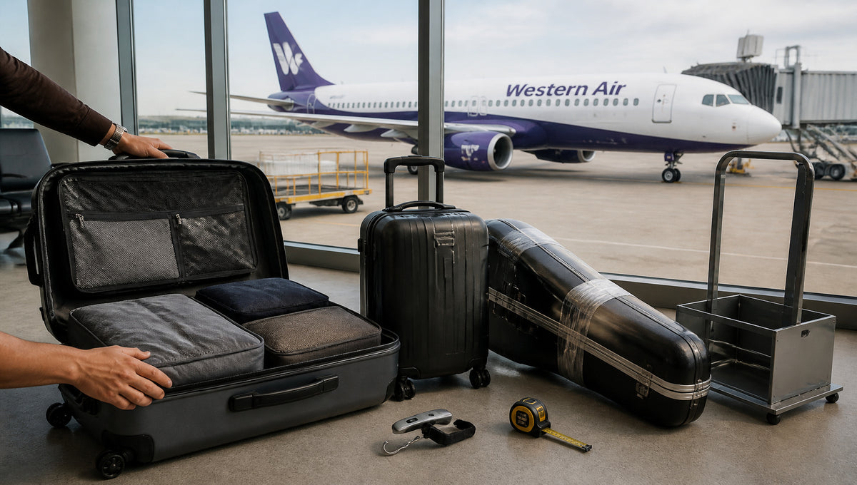 Western Air Baggage Policy Size Limits and Fees Guide