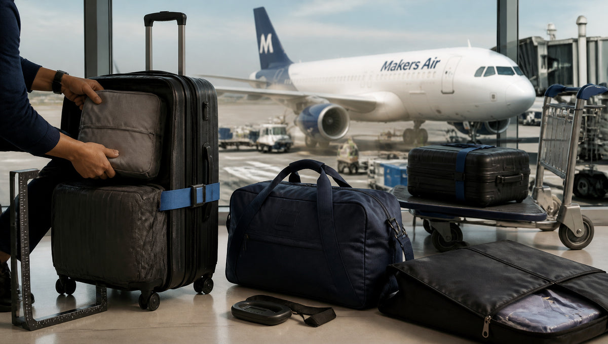Makers Air Baggage Policy Allowances Fees and Rules