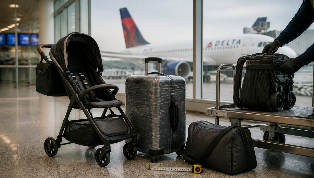 Airline Stroller Rules Size Limits and Gate Check Fees