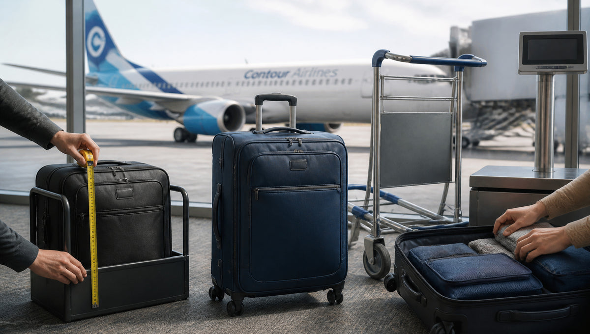 Contour Airlines Baggage Policy Fees and Size Limits