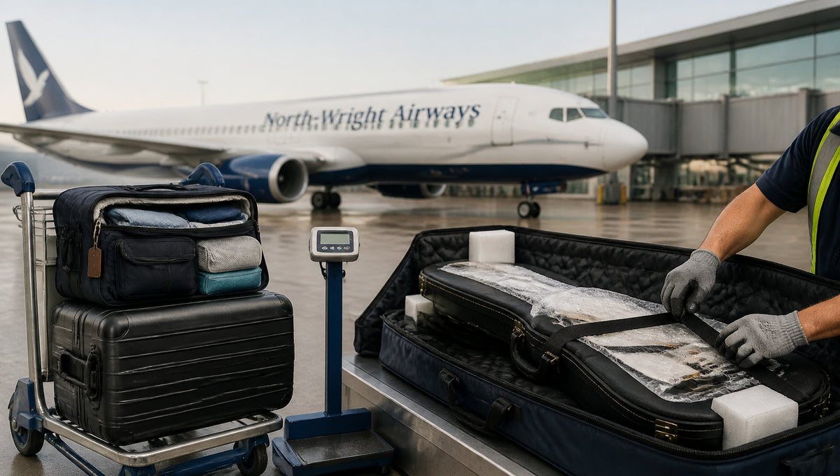 North-Wright Airways Baggage Allowance Size and Fee Rules